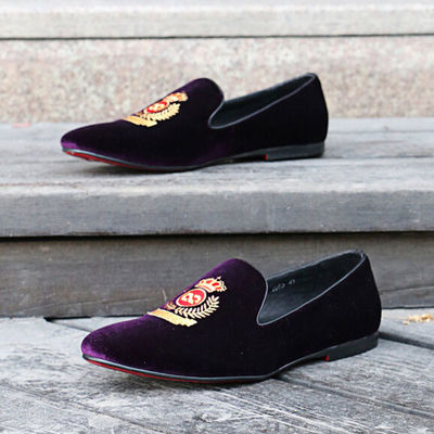 โอกาสต่าง ๆ ผู้ชาย สีน้ําตาลหนัง Loafer รองเท้า
