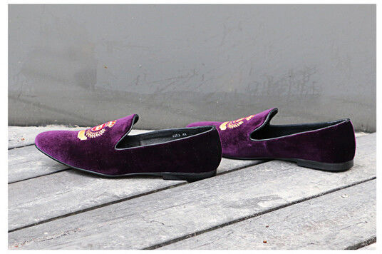 โอกาสต่าง ๆ ผู้ชาย สีน้ําตาลหนัง Loafer รองเท้า