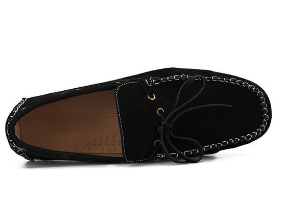 OEM / ODM ผู้ชาย โมคาซีน รองเท้าเรือ ผู้ใหญ่ ผู้ชายหนัง Penny Loafers