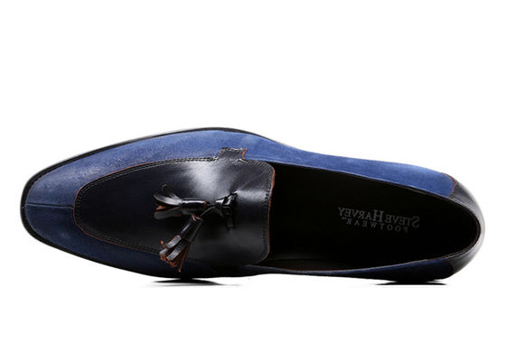 ผู้ใหญ่ Mens Suede Penny Loafers Flat Slip On Mens รองเท้าหนัง Moccasin