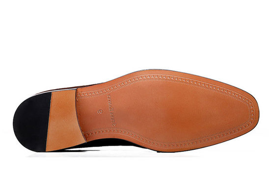 Tassel Penny Suede รองเท้าสวมผ้าใบหนัง รองเท้าสวมผ้าใบหนังชาย