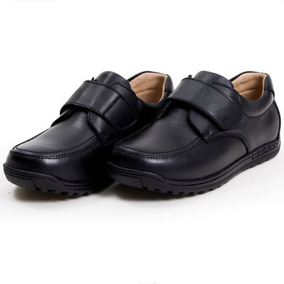 รองเท้านักเรียนหนัง Unisex สีดํา ขนาด 26-45 กระโปรงกระโปรงเรียบ