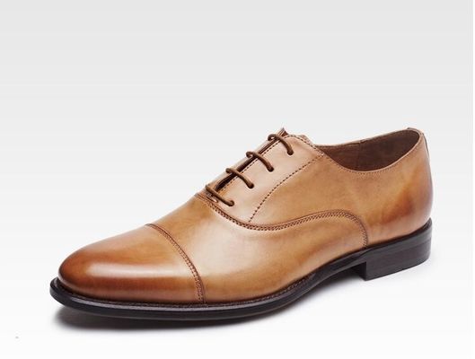 ธุรกิจ / งานแต่งงาน ชุดผู้ชาย รองเท้า วัวหนังแท้ สายด้าย Brogues
