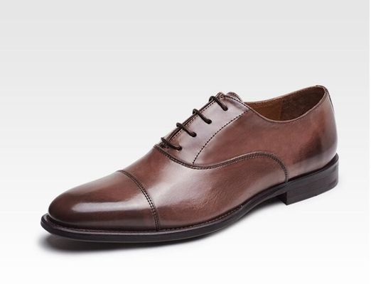 ธุรกิจ / งานแต่งงาน ชุดผู้ชาย รองเท้า วัวหนังแท้ สายด้าย Brogues
