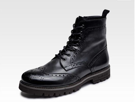 ร้อน Marten ผู้ชาย สูเดอร์ เซอร์ท รองเท้ารองเท้าส้นต่ํา Nubuck รองเท้ารองเท้าส้นเท้าหนังที่มีเส้นเย็บ