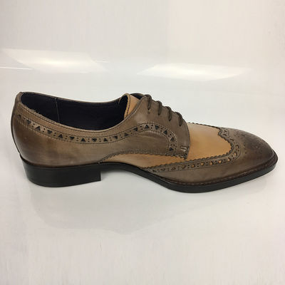 ผู้ให้บริการรองเท้าผู้ชาย Brogue รองเท้าชุดคลาสสิค รองเท้าแต่งงานผู้ชาย