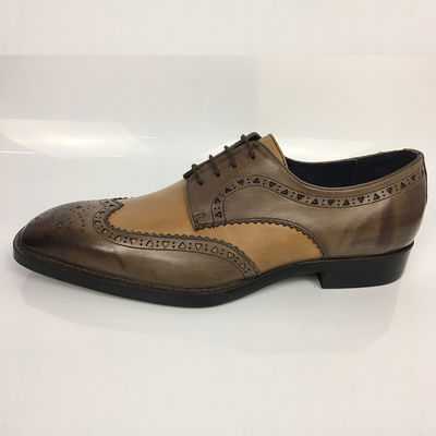 ผู้ให้บริการรองเท้าผู้ชาย Brogue รองเท้าชุดคลาสสิค รองเท้าแต่งงานผู้ชาย