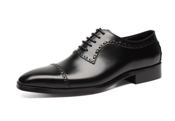ผ้าหนังสลัด / ต้น ชาย ชุดแต่งงาน รองเท้า ชาย แฟชั่น Goodyear โซล Oxfords