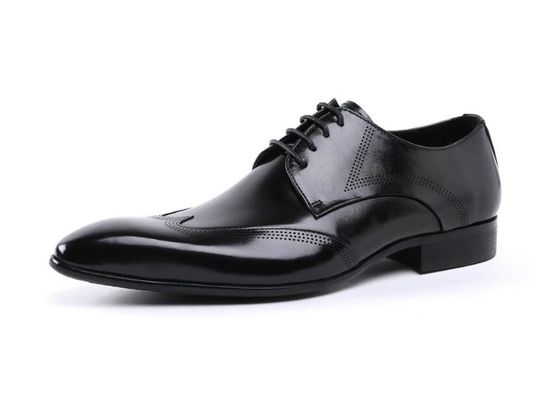 สีน้ําตาล Brogue สีผิวหนัง สวมใส่สบาย สําหรับผู้ชาย