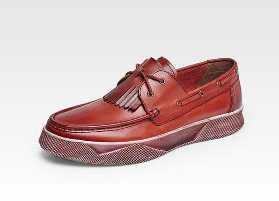 รีทรอ คาซูล ผู้ชาย รองเท้าแบน ชาย ชาย Custom ชายหนัง การขับรถ Loafers กับ Tassels