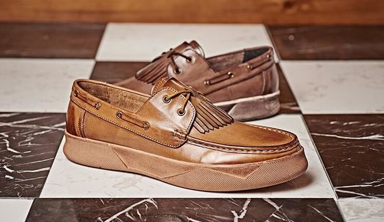 รีทรอ คาซูล ผู้ชาย รองเท้าแบน ชาย ชาย Custom ชายหนัง การขับรถ Loafers กับ Tassels