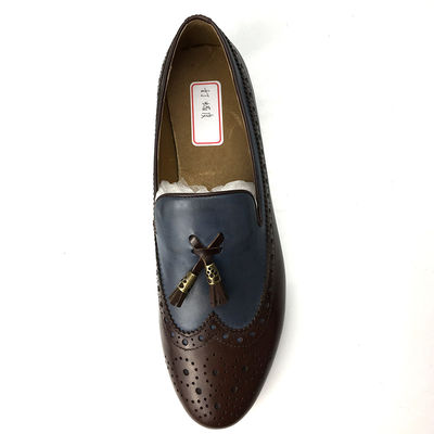 ชายหนัง โมคาซีน รองเท้า / ชาย Casual Loafers ผิวหนังแท้