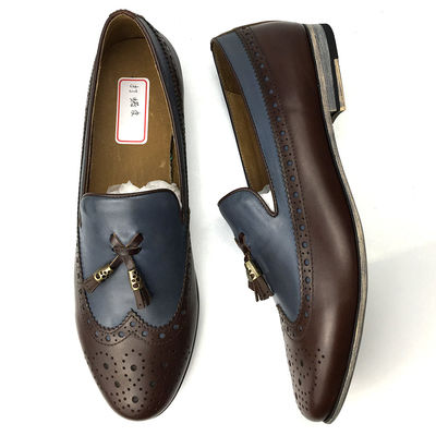 ชายหนัง โมคาซีน รองเท้า / ชาย Casual Loafers ผิวหนังแท้