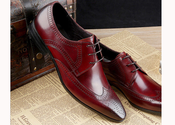 รูปแบบของออคซ์ฟอร์มชายรองเท้า Brogue รองเท้าหนังวัว เท้าธรรมดา รองเท้าผู้ชายคลาสสิค